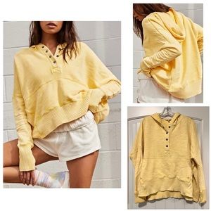 Like New! Free People Movement Solid Honey Dove Pullover | Swaying Sunflowers